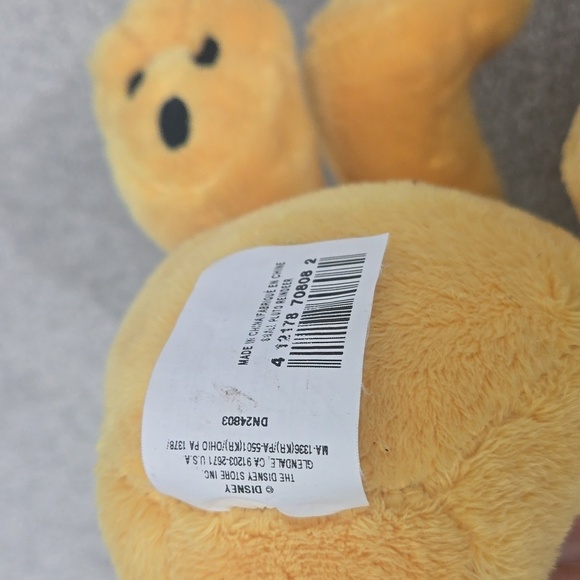 Disney Store Exclusive Pluto Reindeer with Antlers Jingle Bells Plush Christmas - Picture 4 of 6